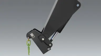 Coupler Mounted Lifting Hook